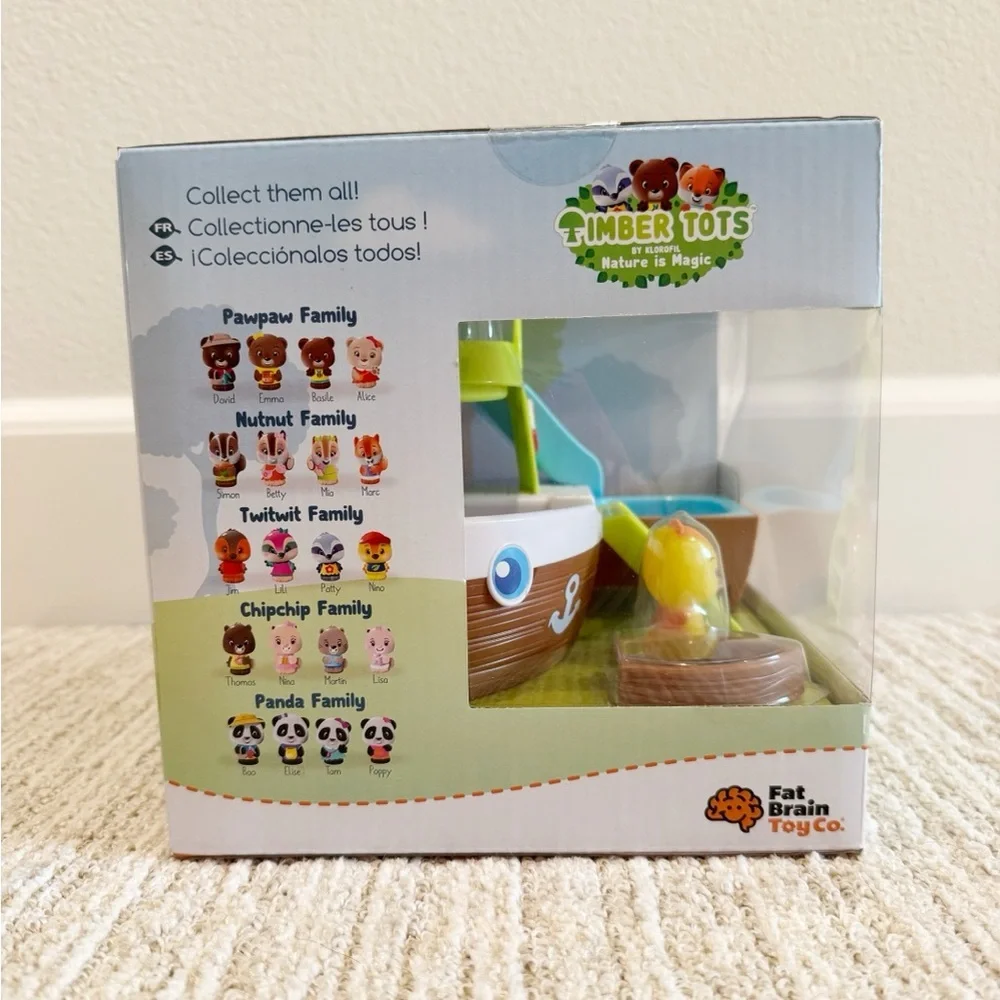 Timber Tots Cruise Ship Playset – Fat Brain Toy Co New in Box